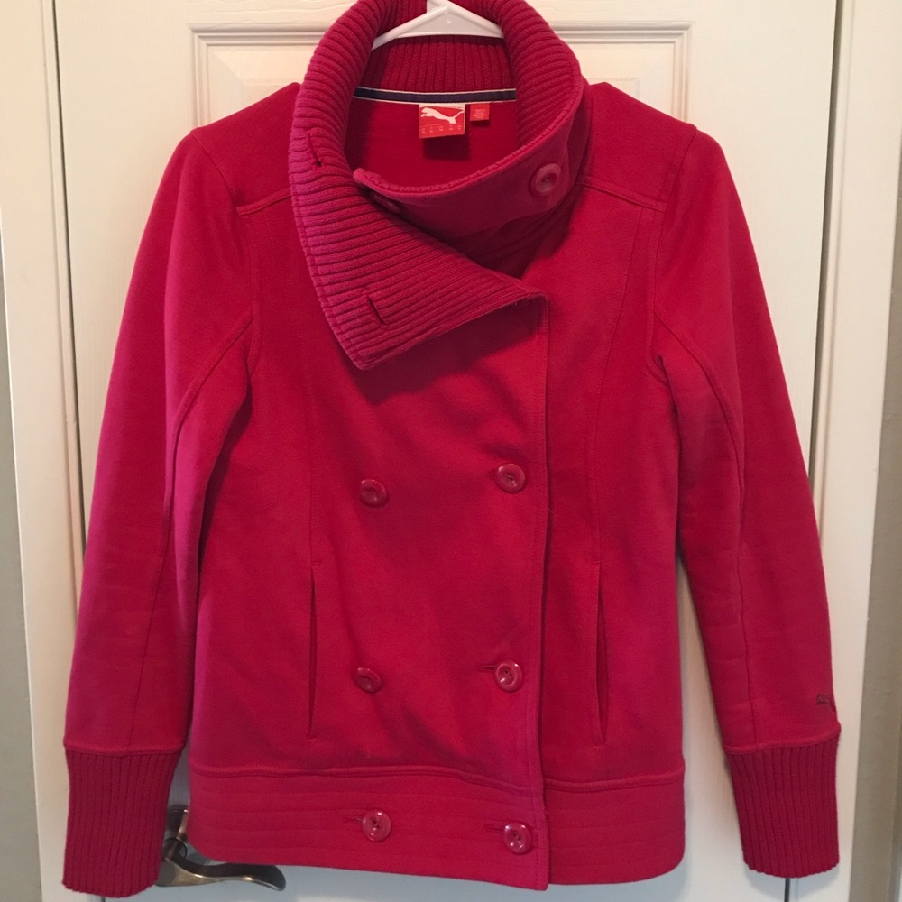 Puma hot pink soft coat